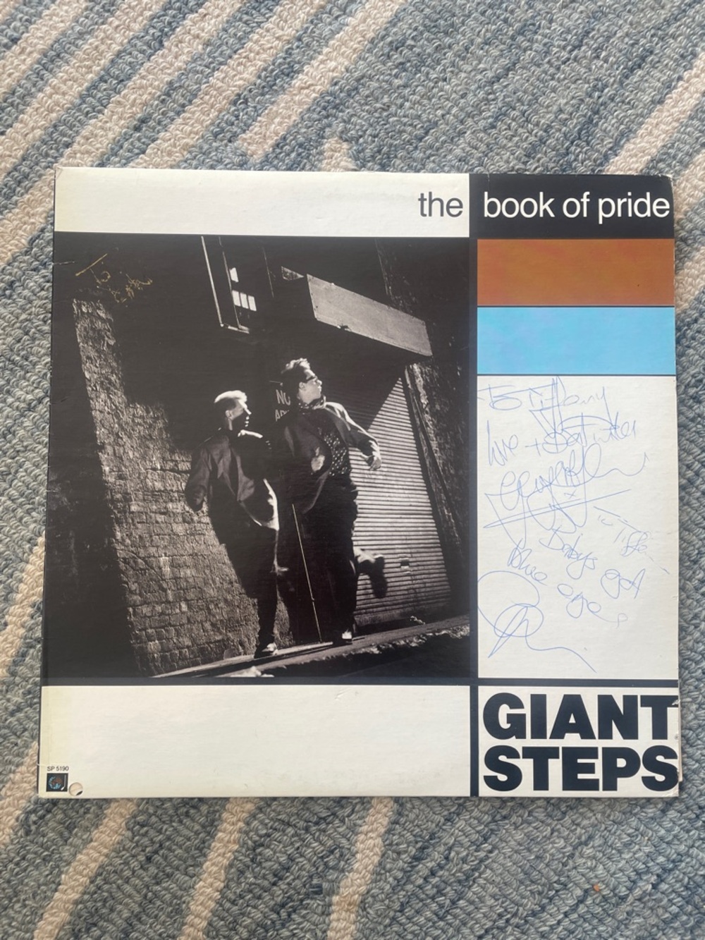 Autographed Giant Steps- The Book of Pride 1988 Album